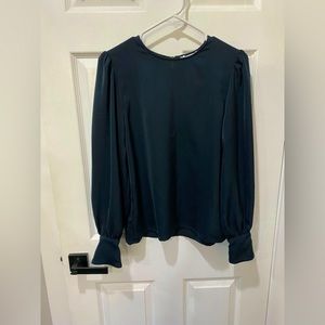 Teal Oak+fort peasant shirt